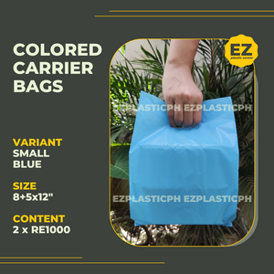Colored Plastic Carrier Bags with Handle