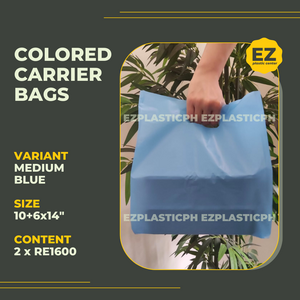 Colored Plastic Carrier Bags with Handle