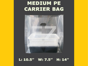 Medium Clear Bag - Clear PP Plastic