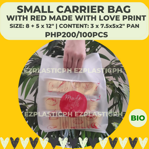 Biodegradable Plastic Carrier Bags with Handle