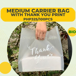 Biodegradable Plastic Carrier Bags with Handle