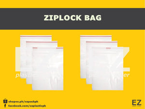 Zip Lock Bag LARGE Sizes Resealable Plastic Bags 100pcs, Bubble