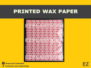 Printed Wax Paper